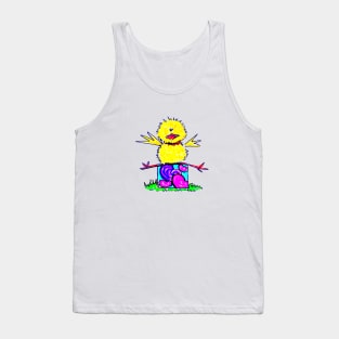 Surprise chicken, full of love and joy Tank Top